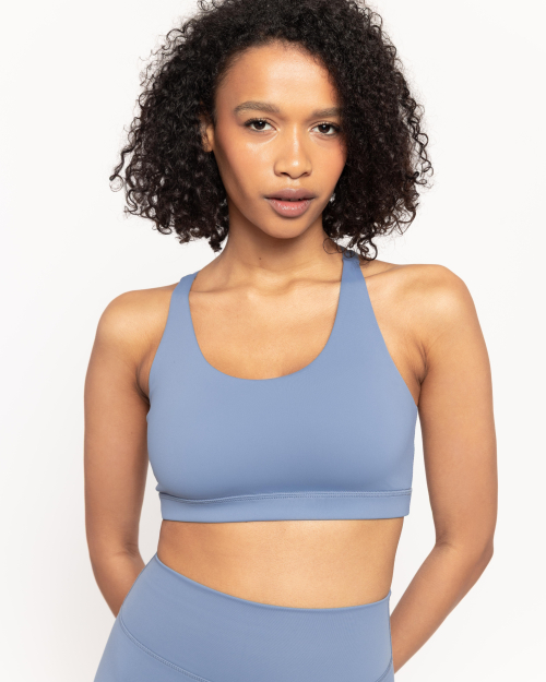 BEBE body sportovní podprsenka košíček A/C modrá