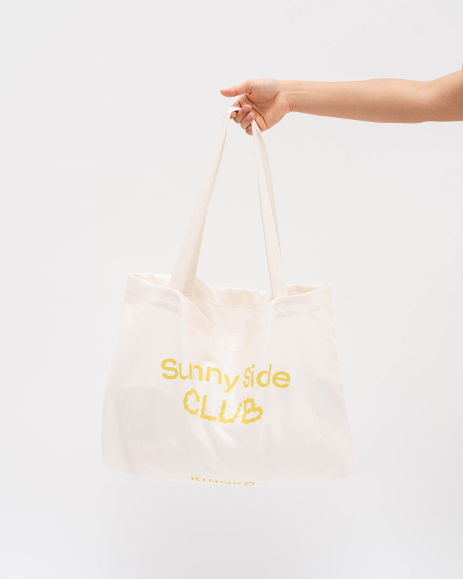 Sunny Side Club plátěnka bielá