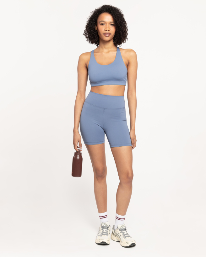 BEBE body sportovní podprsenka košíček A/C modrá