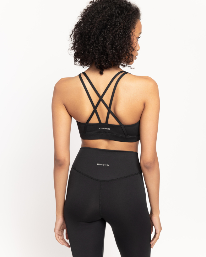 BEBE body sportovní podprsenka košíček A/C černá