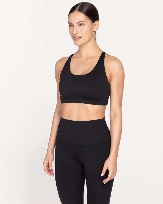 BEBE body sportovní podprsenka černá