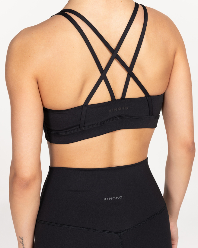 BEBE body sportovní podprsenka černá