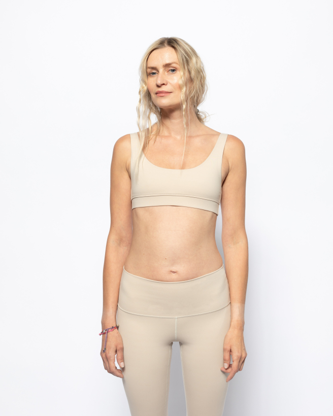 BLISS body sportovní podprsenka béžová