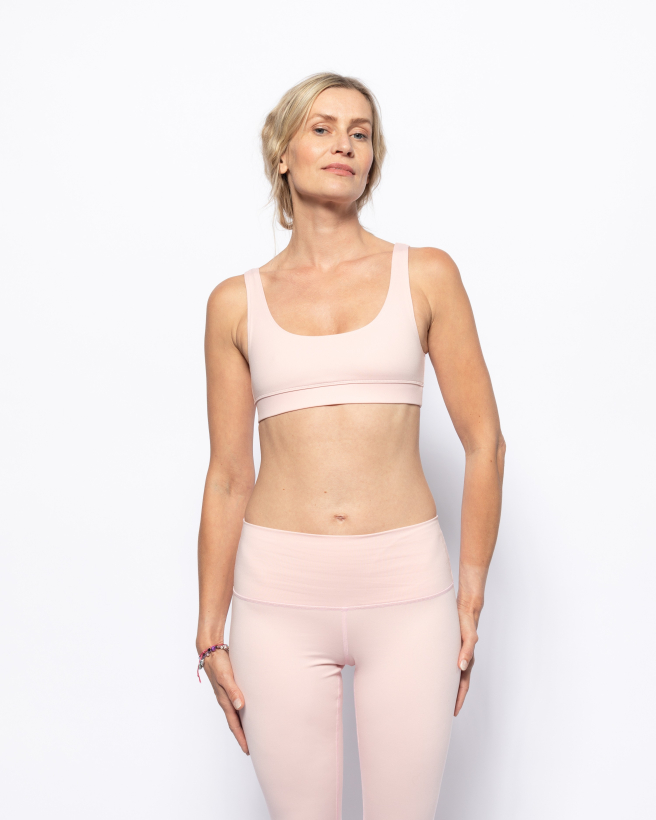 BLISS body sportovní podprsenka růžová