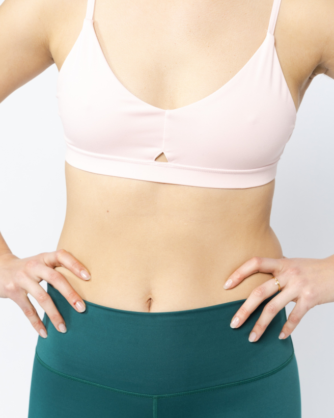 BONNIE body sportovní podprsenka růžová